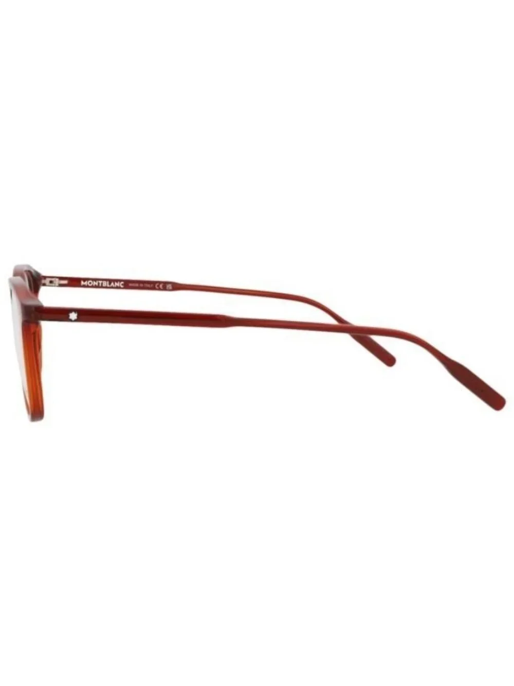 New Montblanc Mens Square/Rectangle Burgundy Burgundy Transparent Fashion Design
